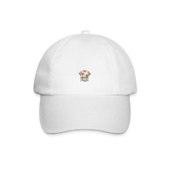 Beachfront Bliss - Baseball Cap - white/white - Front