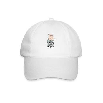 So viele Mamas auf der Welt Muttertag Geschenk - Baseballkappe - Weiß/Weiß - Vorne