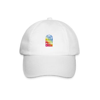 Malle Party Crew Saying - Casquette classique - blanc/blanc - Devant