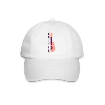 Guitar - Casquette classique - blanc/blanc - Devant