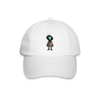 Cute monster - Baseball Cap - white/white - Front