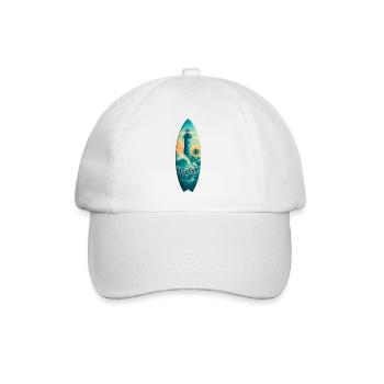 Planche de surf Neptune Lighthouse - Casquette classique - blanc/blanc - Devant