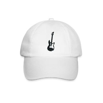 guitare électrique - Casquette classique - blanc/blanc - Devant