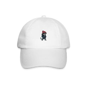 Echse Winter - Baseballkappe - Weiß/Weiß - Vorne