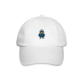 Bande dessinée Gorilla Winter - Casquette classique - blanc/blanc - Devant