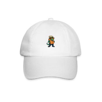 Bande dessinée d’hiver caméléon - Casquette classique - blanc/blanc - Devant