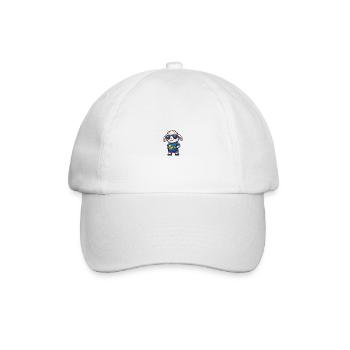 Mouton Bande Dessinée Cool Été - Casquette classique - blanc/blanc - Devant