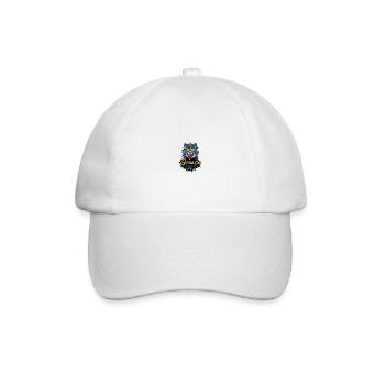Grèce 2025 Loup de fête - Casquette classique - blanc/blanc - Devant