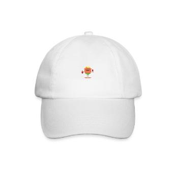 Sommer - Baseballkappe - Weiß/Weiß - Vorne