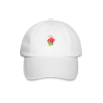 Hello Summer Fruit Melon Holiday Vibes - Baseball Cap - white/white - Front