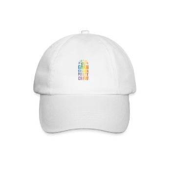 Dicton de l’équipe de fête de Gran Canaria - Casquette classique - blanc/blanc - Devant