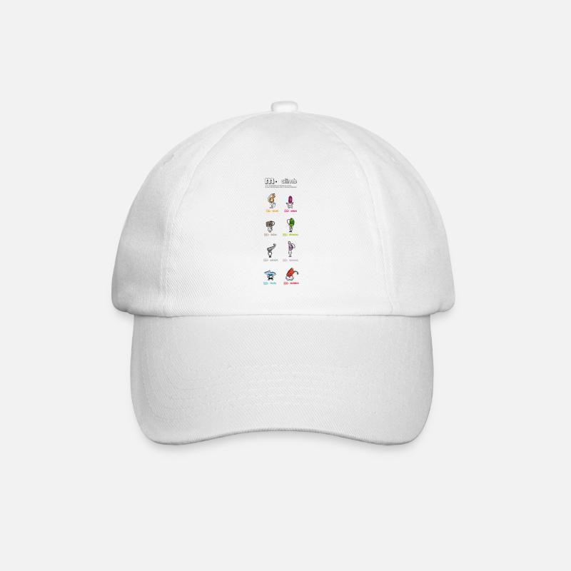 les M.climb - Casquette classique - blanc/blanc