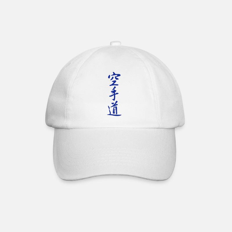 Karate - Baseballkappe - Weiß/Weiß