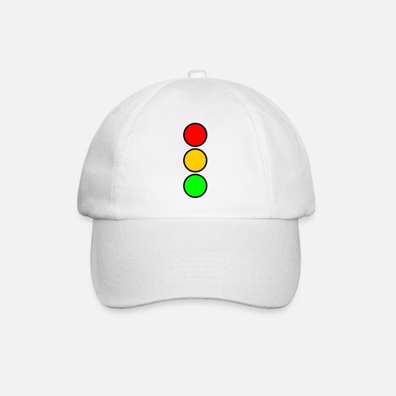 Feu de circulation 02 - Casquette classique - blanc/blanc