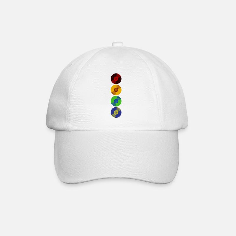 Vinyle Rétro - Casquette classique - blanc/blanc