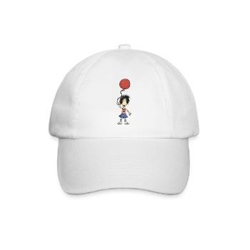 MINNI NOSE - Baseball Cap - white/white - Front