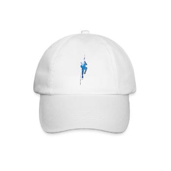 rope man - Baseball Cap - white/white - Front