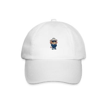 Bande dessinée d’hiver Lion - Casquette classique - blanc/blanc - Devant