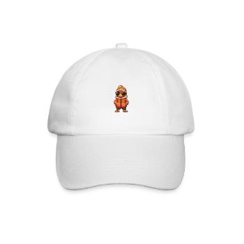 Bande dessinée d’hiver de canard - Casquette classique - blanc/blanc - Devant
