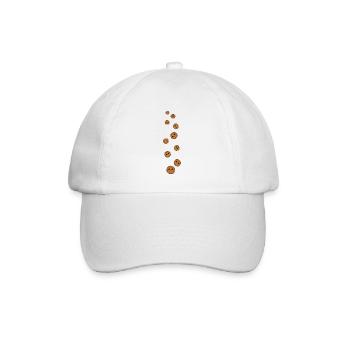 Bande dessinée Cookies - Casquette classique - blanc/blanc - Devant