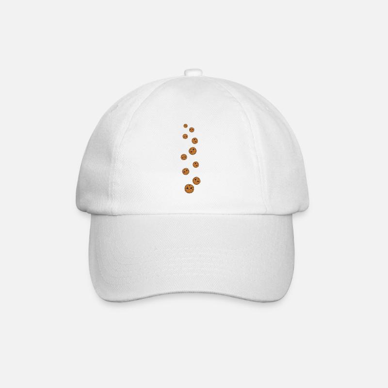 Bande dessinée Cookies - Casquette classique - blanc/blanc