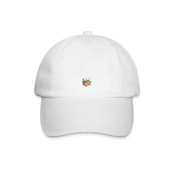 Plant Lady - Baseball Cap - white/white - Front