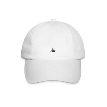 5 chats sous le sapin de Noël - Casquette classique - blanc/blanc - Devant