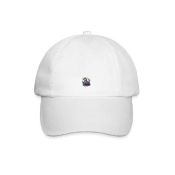 Bébé dinosaure - Casquette classique - blanc/blanc - Devant