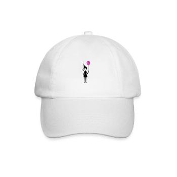 Anniversaire Ballon Fille Enfant - Casquette classique - blanc/blanc - Devant