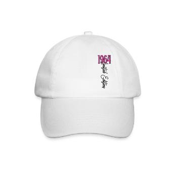 1964 Vintage anniversaire drôles dictons - Casquette classique - blanc/blanc - Devant