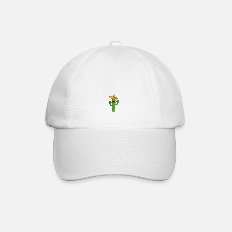 Fun Cactus - Casquette classique - blanc/blanc