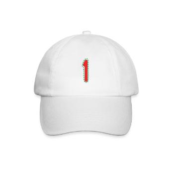 1. 1 year. 1st ANNIVERSARY. 1 YEAR ANNIVERSARY - Baseball Cap - white/white - Front