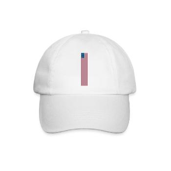 I Love USA, T-Shirt Design Style Élégance - Casquette classique - blanc/blanc - Devant