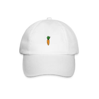 Carrot carrot vegetables - Baseball Cap - white/white - Front