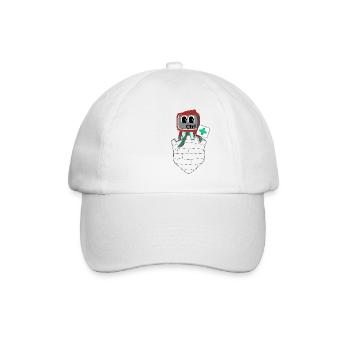 SIE HABEN DIE KONTROLLE - Baseballkappe - Weiß/Weiß - Vorne