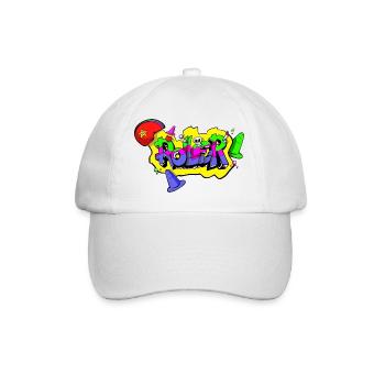 ROLLER - Casquette classique - blanc/blanc - Devant