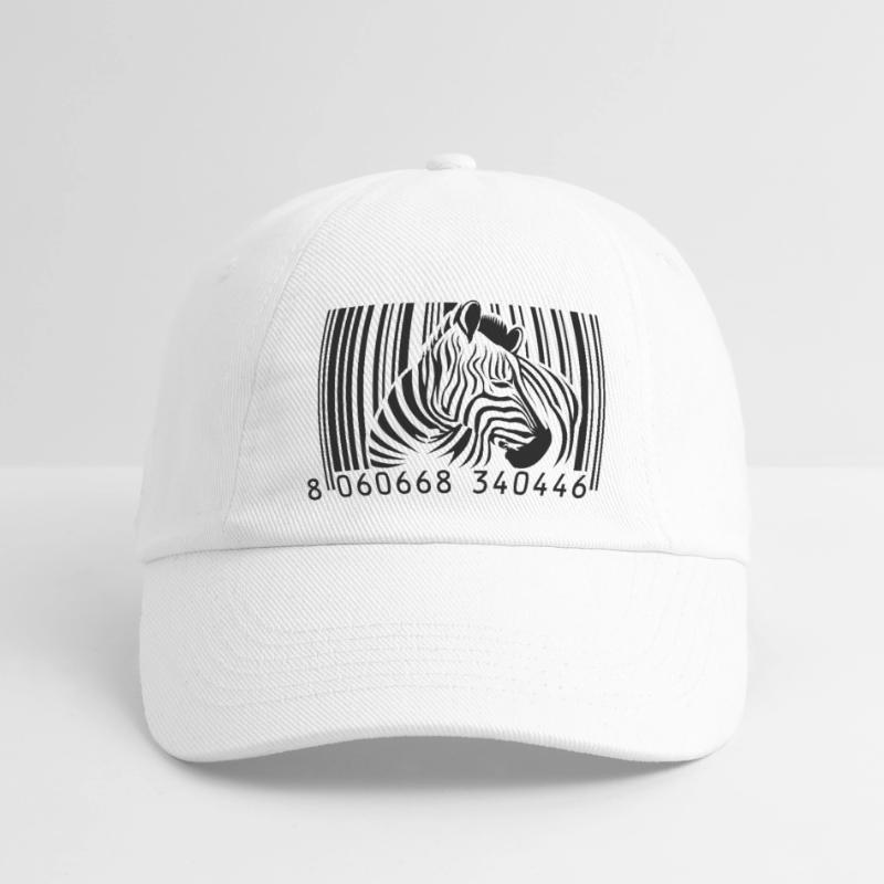 barcode zebra Baseball Cap