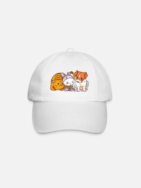 Puni-Amis - Casquette classique - blanc/blanc