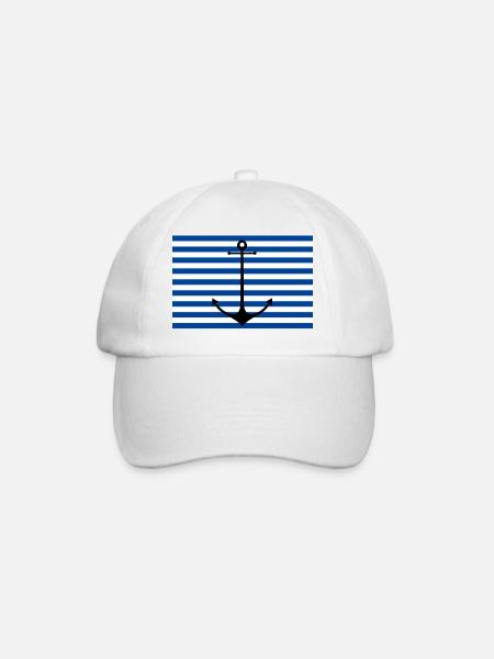 ancre - Casquette classique - blanc/blanc