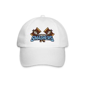 Halloween Pumpkin Smashers Squad Badge - Baseball Cap - white/white - Front