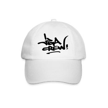 JGA Crew - Baseballkappe - Weiß/Weiß - Vorne