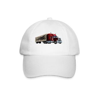 Truck - Baseballkappe - Weiß/Weiß - Vorne