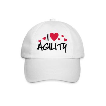 Agility - Baseball Cap - white/white - Front