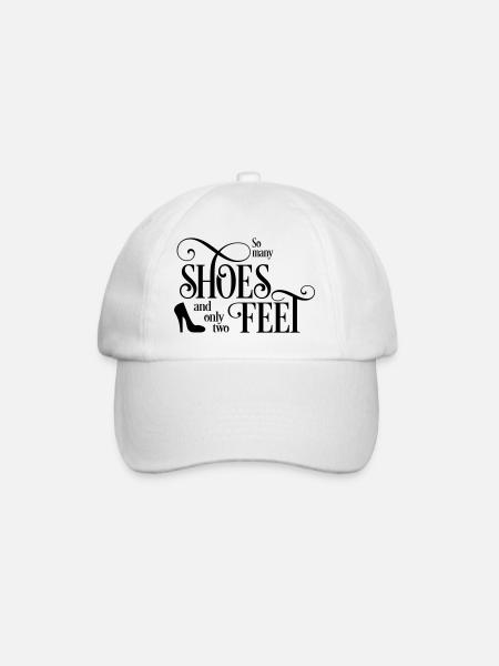 Schuhe - Baseballkappe - Weiß/Weiß