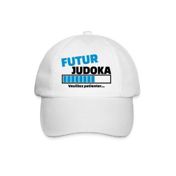 futur judoka - Casquette classique - blanc/blanc - Devant