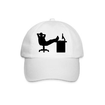 Boss relax - Baseballkappe - Weiß/Weiß - Vorne