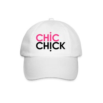 Chic Chick - Casquette classique - blanc/blanc - Devant