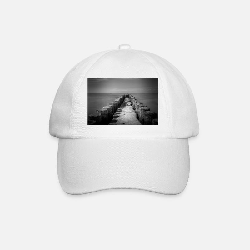 Brise-lames à Ahrenshoop - Casquette classique - blanc/blanc