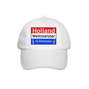 Hollande - Casquette classique - blanc/blanc - Devant
