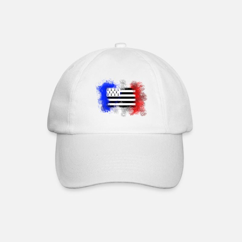 France Bretagne - Casquette classique - blanc/blanc